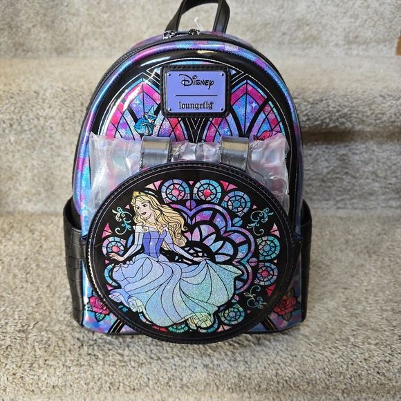 Loungefly Handbags - Loungefly Stained Glass Aurora